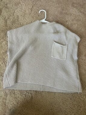 Women's free people Cream Knit Sweater Top